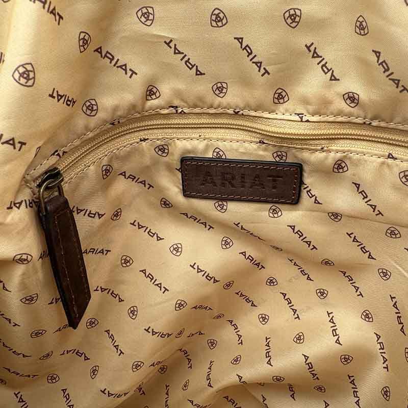 Ariat canvas duffle bag