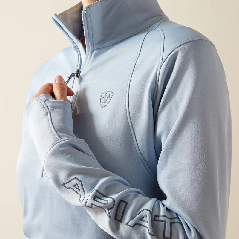 Pull Ariat Team EQ à demi-zip pour femme