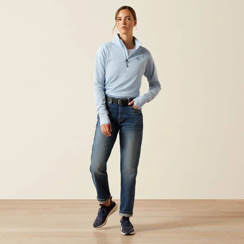 Pull Ariat Team EQ à demi-zip pour femme