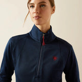 Pull Ariat Team EQ à demi-zip pour femme