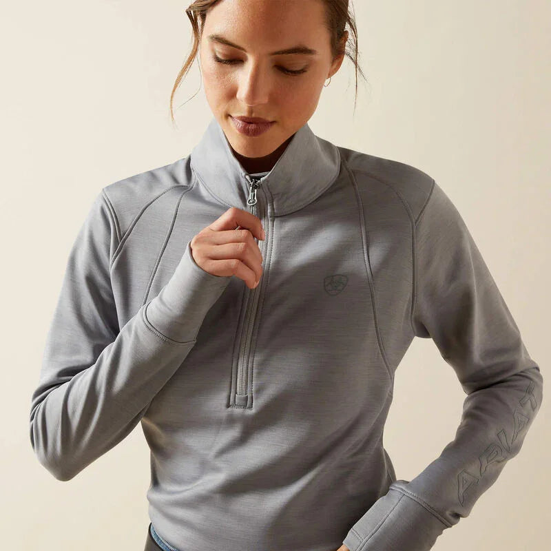 Pull Ariat Team EQ à demi-zip pour femme