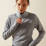 Pull Ariat Team EQ à demi-zip pour femme