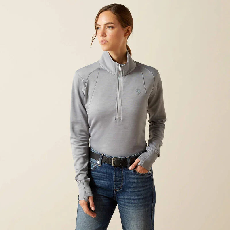 Pull Ariat Team EQ à demi-zip pour femme