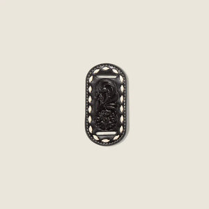 Ariat floral embossed scarf slide