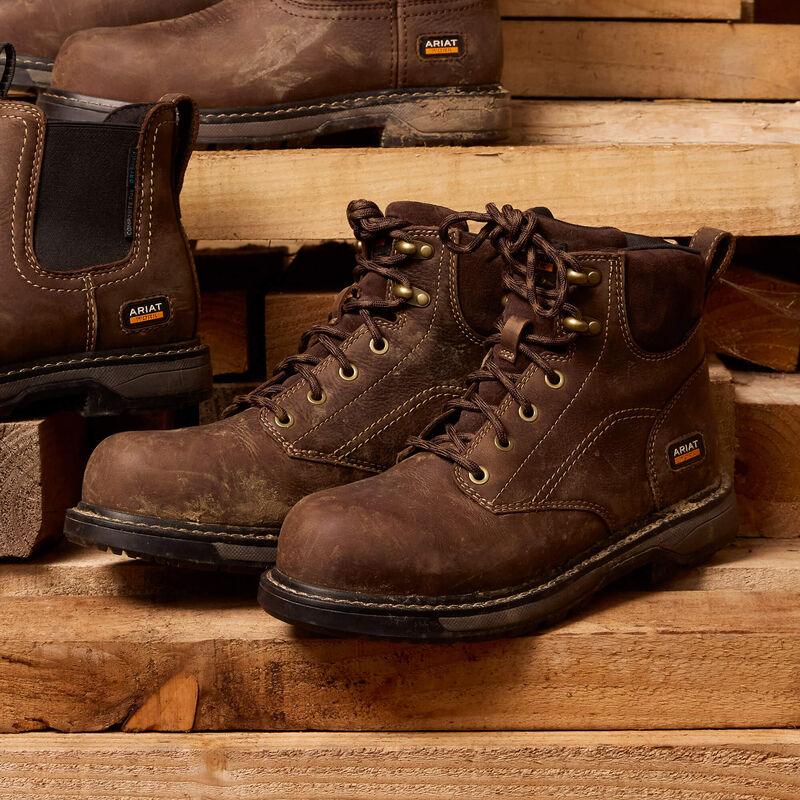 Bottes Ariat Riveter 6" imperméables à bout composite pour femmes