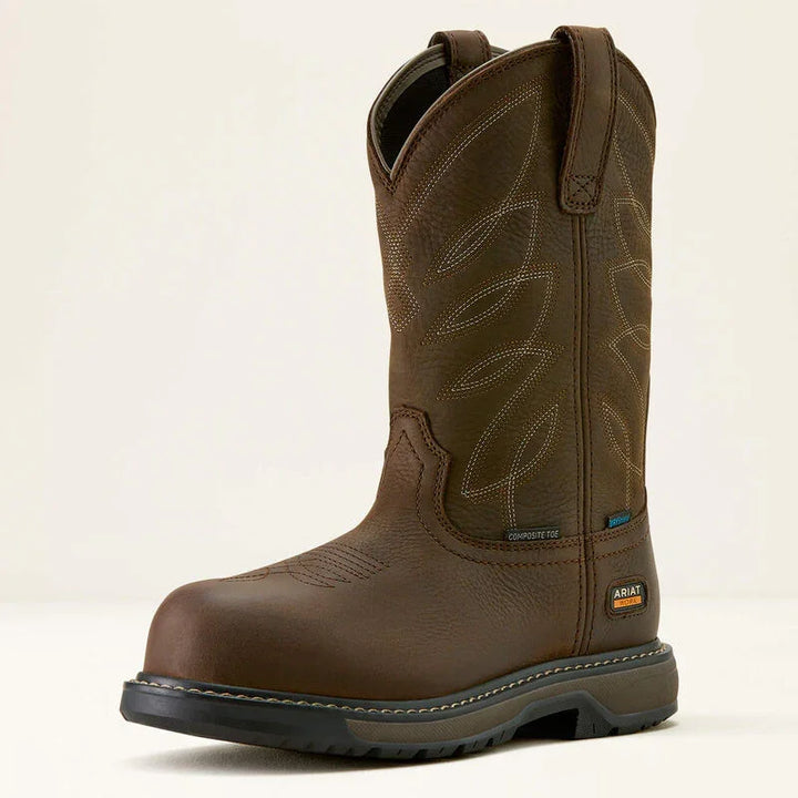 Ariat riveter pull on waterproof composite toe waterproof Steifel Samen