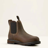 Bottes de travail Ariat Groundbreaker Chelsea imperméables à bout souple pour hommes