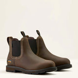 Bottes de travail Ariat Groundbreaker Chelsea imperméables à bout souple pour hommes