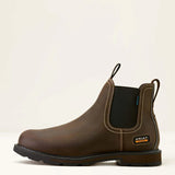 Bottes de travail Ariat Groundbreaker Chelsea imperméables à bout souple pour hommes