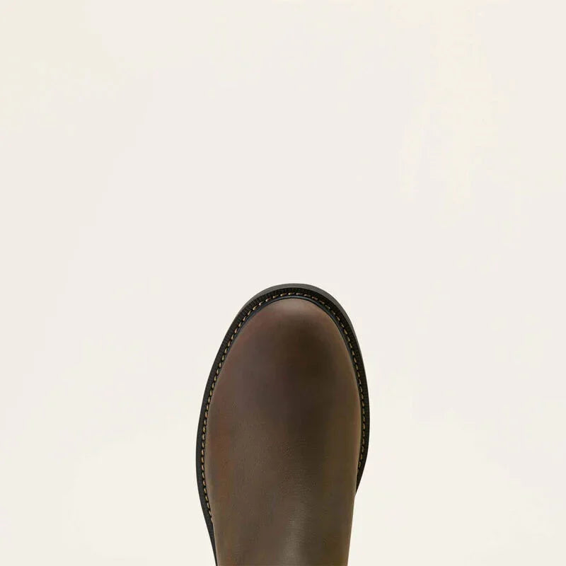 Bottes de travail Ariat Groundbreaker Chelsea imperméables à bout souple pour hommes