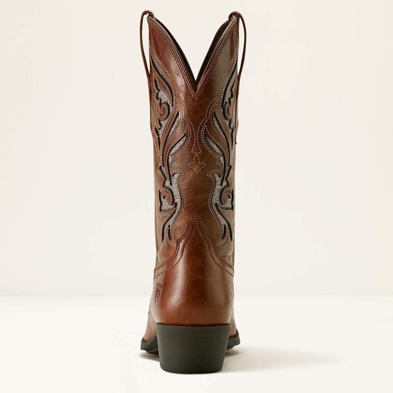 Ariat heritage bliss x toe western boot for ladies