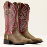 Ariat Round Up Ruidoso Westernstiefel mit breiter, eckiger Zehenpartie für Damen