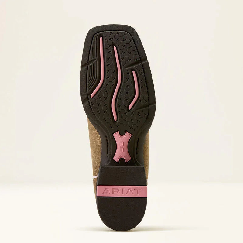 Ariat Round Up Ruidoso Westernstiefel mit breiter, eckiger Zehenpartie für Damen