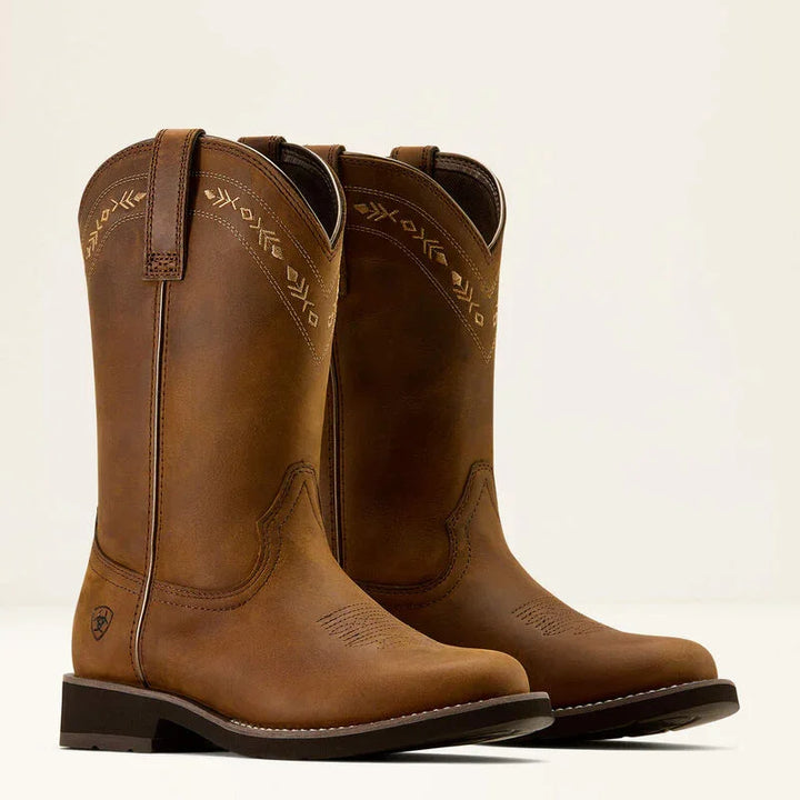 Ariat kearney round toe bottes western pour Dames