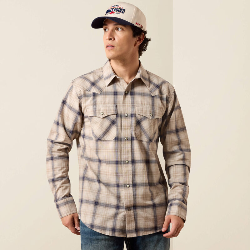 Chemise western cintrée Ariat Retro Hudde à boutons-pression