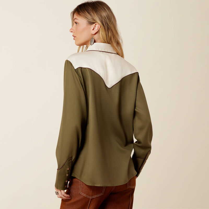 Chemise western à boutons-pression Ariat Bellamy