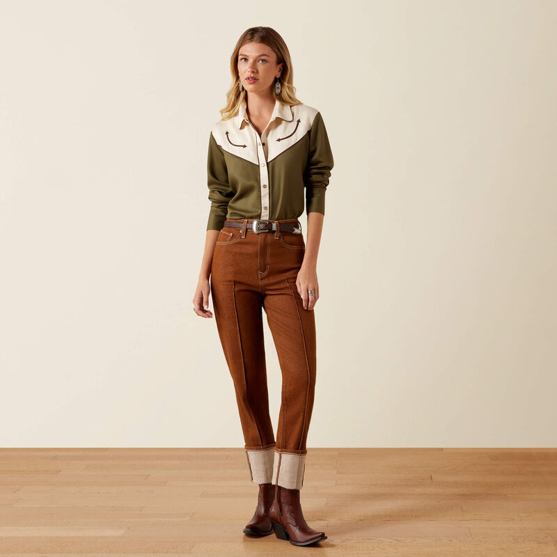 Chemise western à boutons-pression Ariat Bellamy