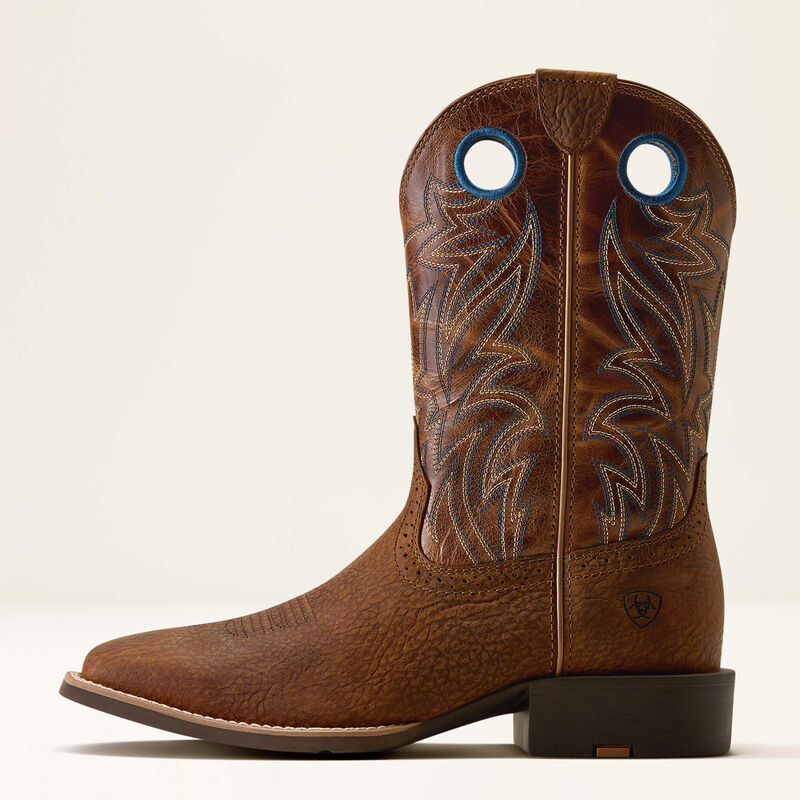 Ariat sport sidebet wide square toe boot für Herren
