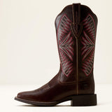Bottes western Ariat Round Up Ruidoso à bout carré large pour femmes