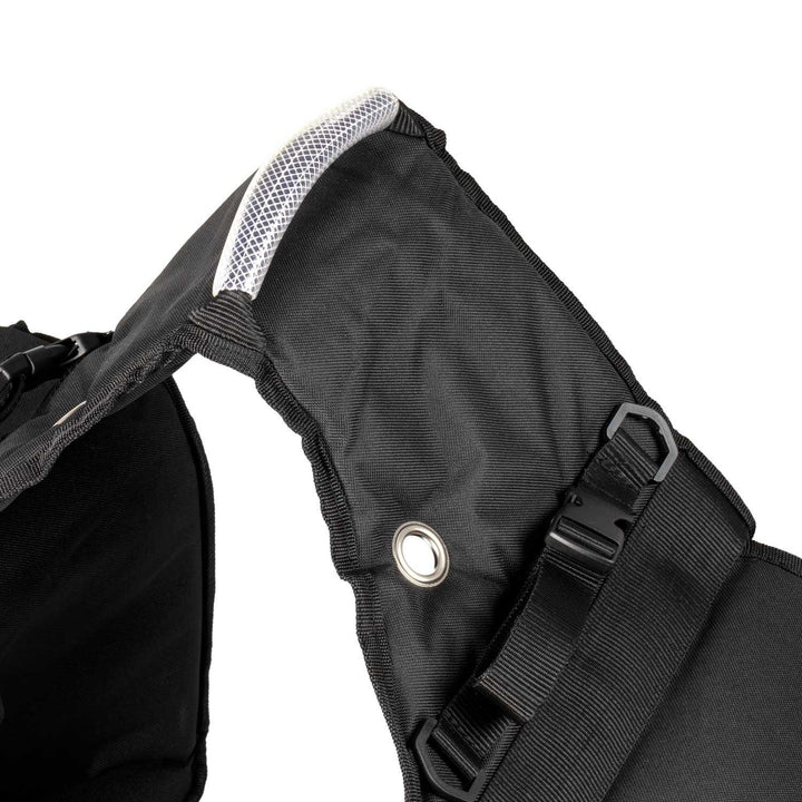 Gepolsterte Satteltasche von Pool mit zwei Fächern AAC00111