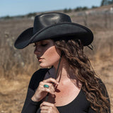 Chapeau de cowboy en cuir  Hollywood | American hat makers