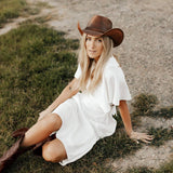 Chapeau de cowboy en cuir  Hollywood | American hat makers