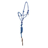 Halster van Pool met geknoopt touw en riem PLH03017