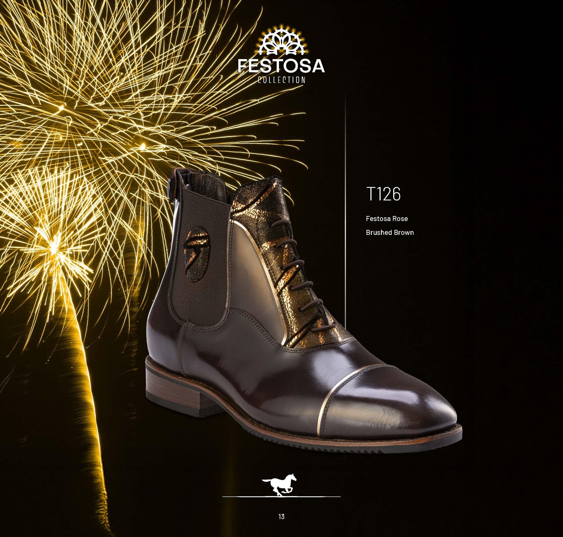 De Niro bottines T 126 Roseto