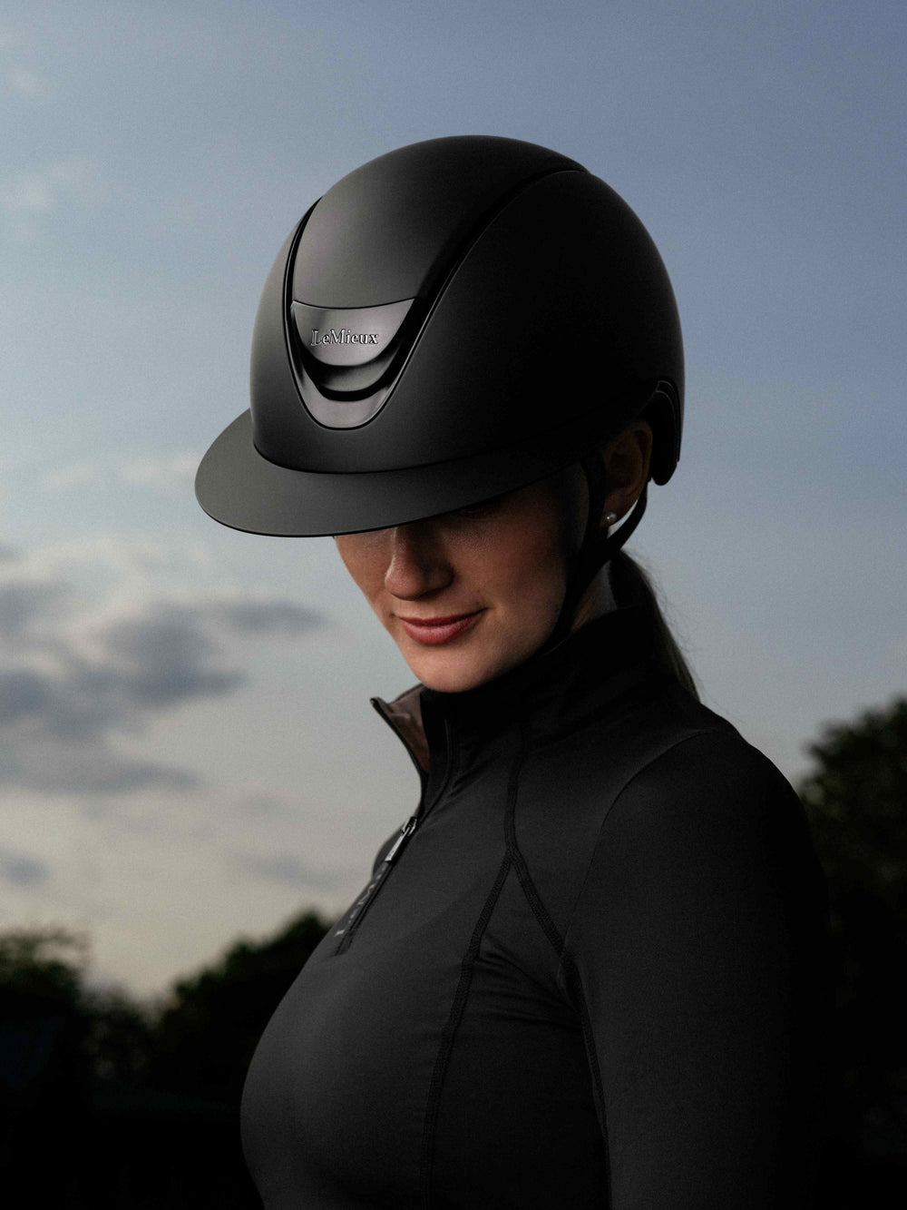 LeMieux Verv® Turnierhelm matt schwarz