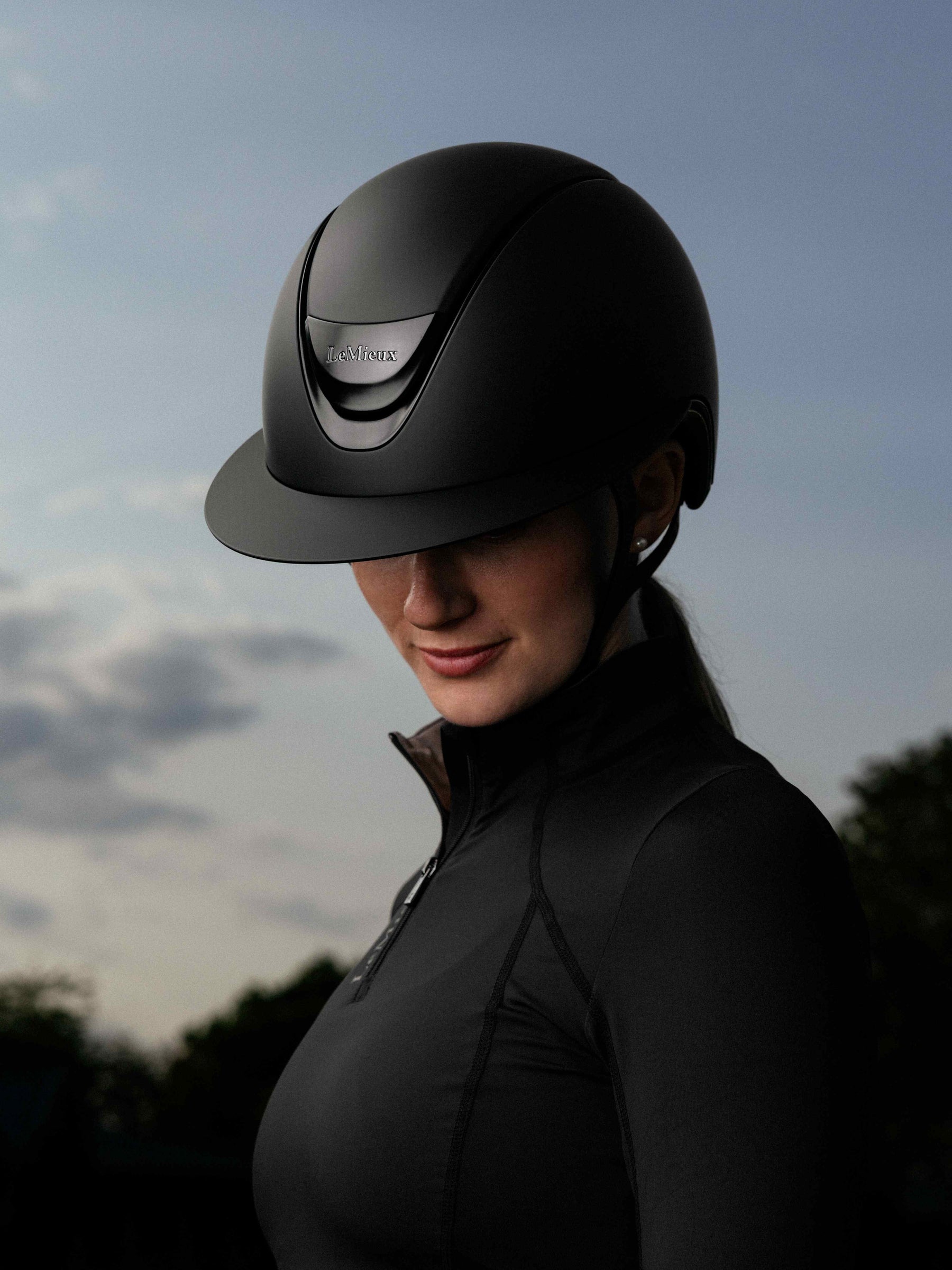 LeMieux Verv® Turnierhelm matt schwarz